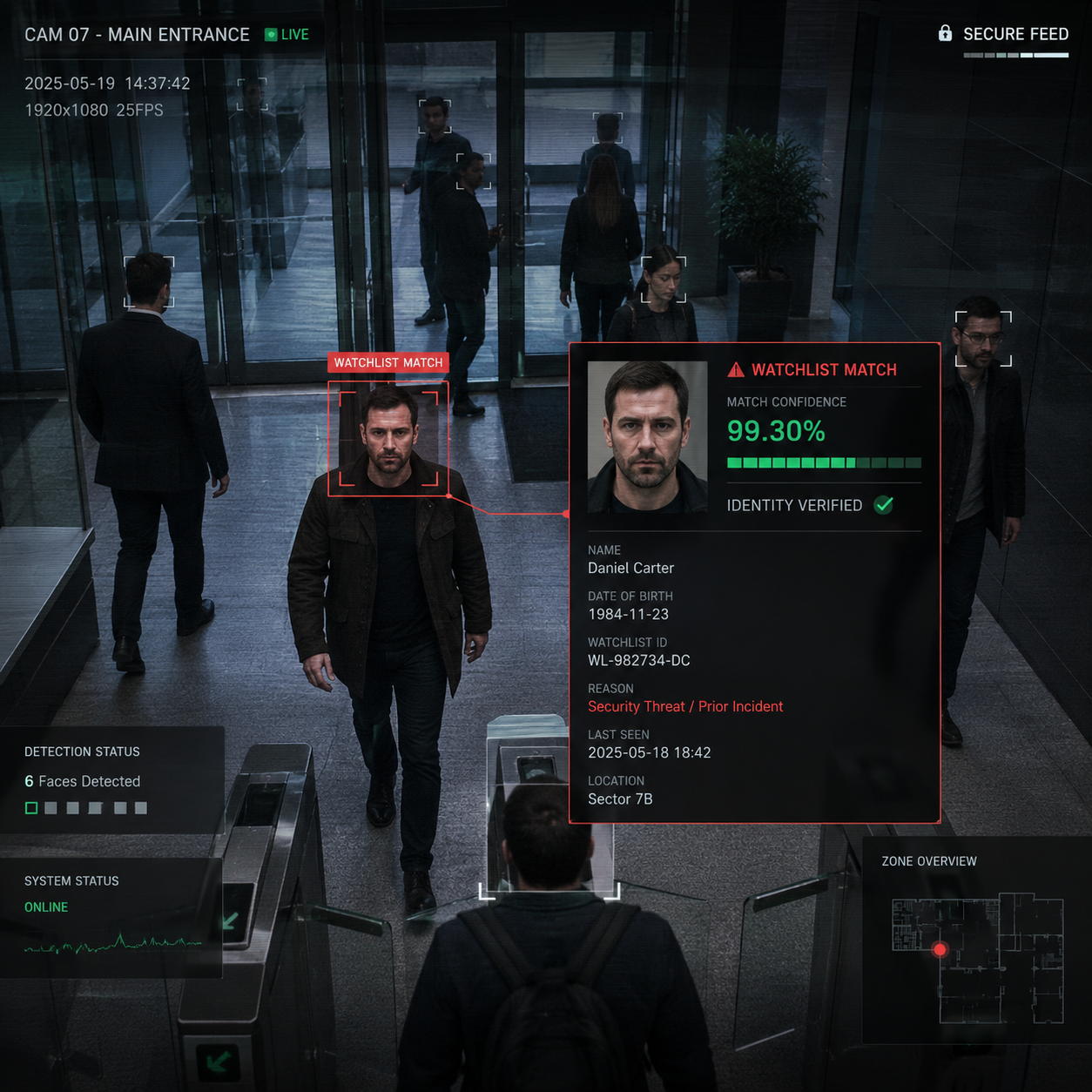 Facial Recognition - Watchlist